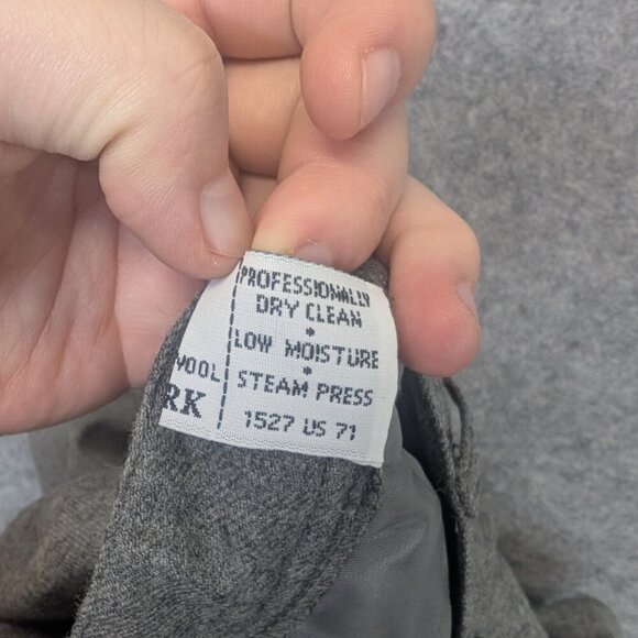 Lauren Ralph Lauren women dress pants grey formal business office pleat size 14 - Picture 8 of 11